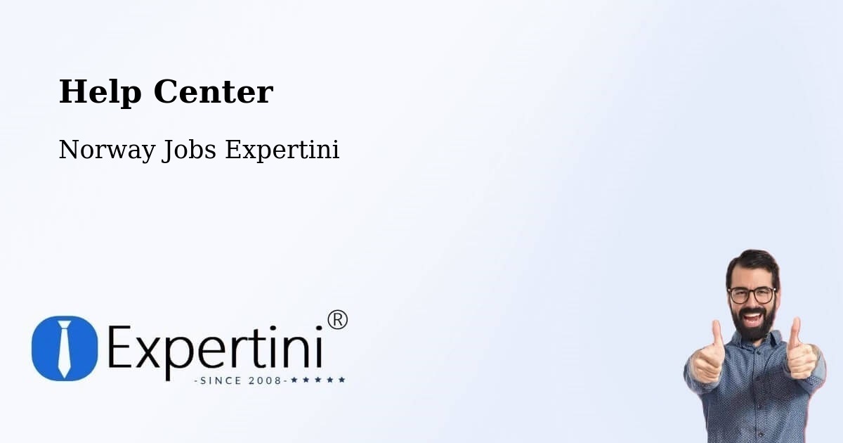 Help Center – Kløfta - Norway Jobs Expertini